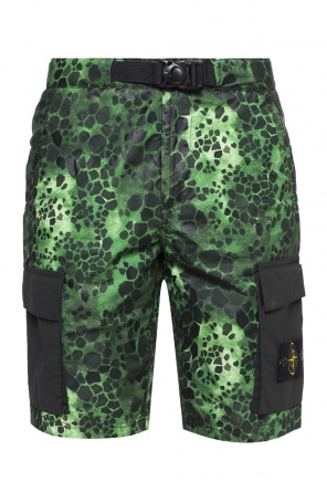 Patterned shorts with logo, zdjęcie 1 Patterned shorts with logo od Stone Island